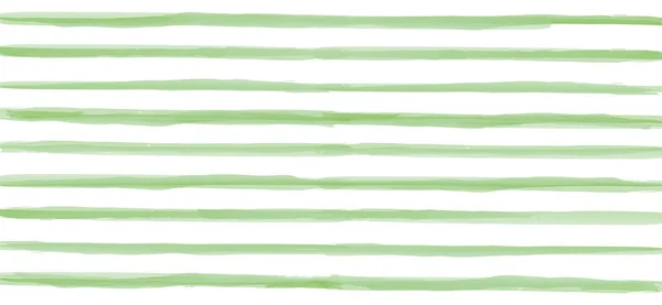 Abstrato Vetor Textura Verde Aquarela Linhas Fundo —  Vetores de Stock