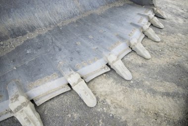 Ekskavatör kol - dozer traktör