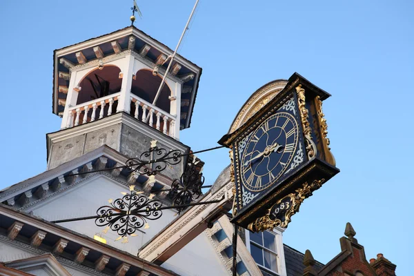 Годинник місто Гілфорд Стокове Фото