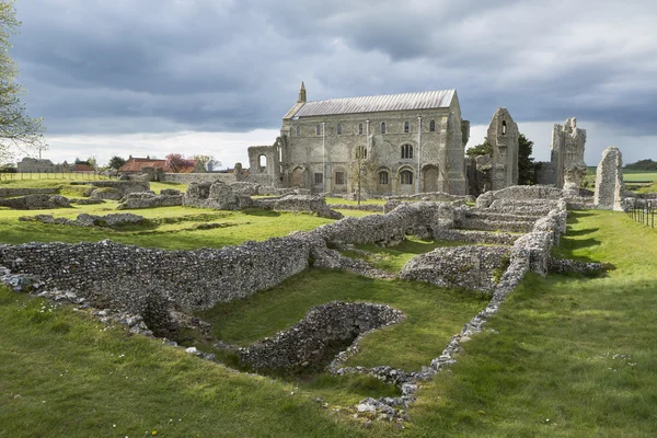 Binham Priory, Норфолк . Ліцензійні Стокові Зображення