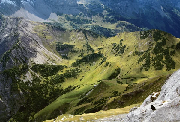View on alp in the alps (karwendel) — Stock Photo, Image