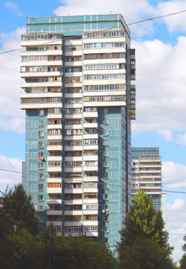 Rusya'da sanayileşmiş apartman