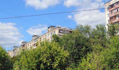 Rusya'da sanayileşmiş apartman