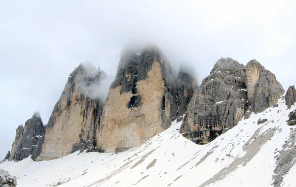 View on summit of the alps (dolomites) — Stock Photo, Image