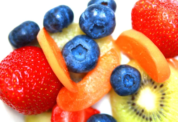 Frutas diferentes colocadas juntas — Foto de Stock