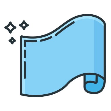 Bina binası ikonu, konsept mühendisliği çizim planı düz çizgi vektör çizimi, beyaz üzerine izole. Teknik düzenleme aracı.