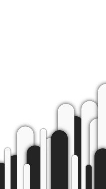 Modern mimari binası 3 boyutlu illüstrasyon