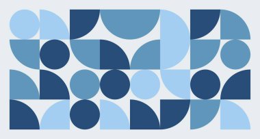 Dekoratif elementlerle kusursuz desen, illüstrasyon