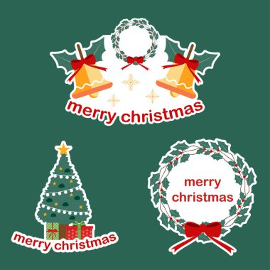 Mutlu Noeller bu Noel süslemelerinin mesajı.