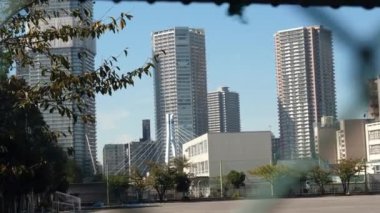 Tokyo 'nun merkezindeki gökdelenlerden biri.