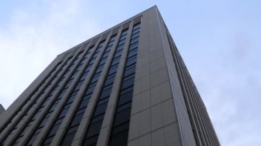 Japonya 'nın Tokyo iş bölgesindeki en yüksek modern binalardan biri.