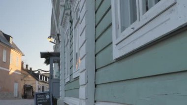 Porvoo Finlandiya 'nın güzel bir görüntüsü..