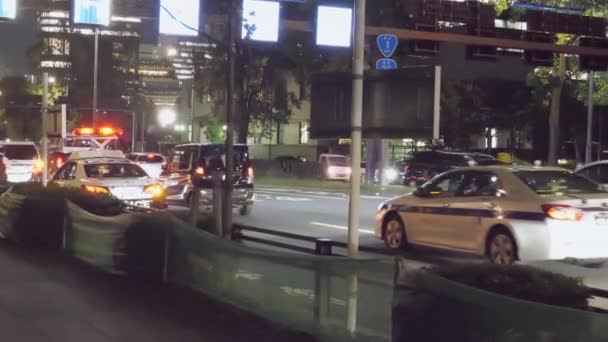 Impressionante colpo di traffico nelle ore di punta a Tokyo Giappone. — Video Stock