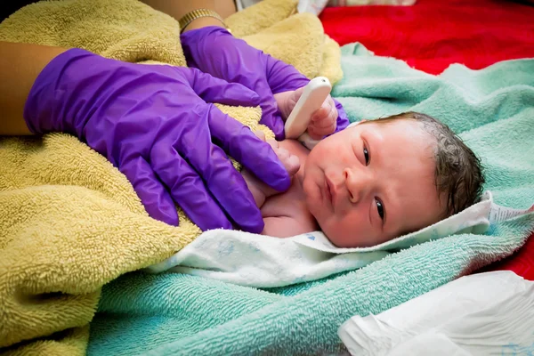 Yeni doğan bebeğin hayati — Stok fotoğraf