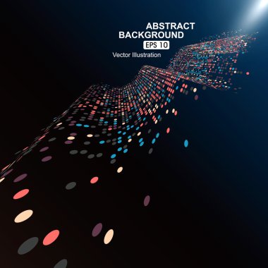 Renkli küçük, arka plan oluşan.