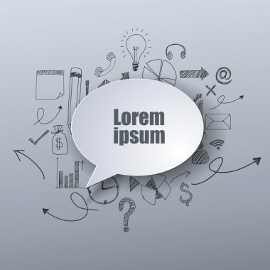 gri arka plan. vektör çizim.