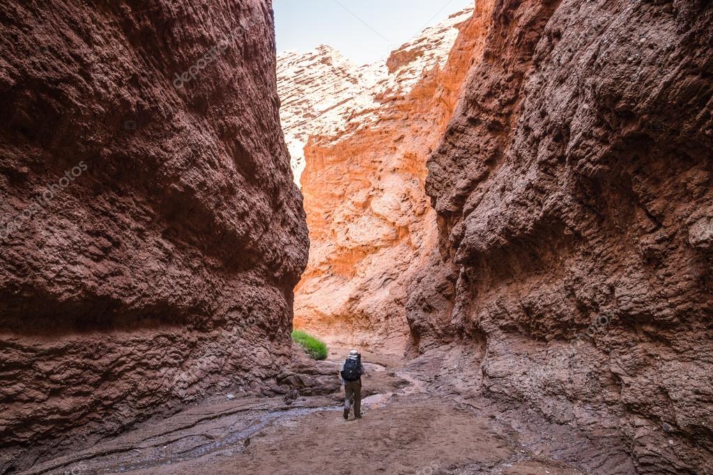 The red river erosion of the Grand Canyon, the magic of the natural