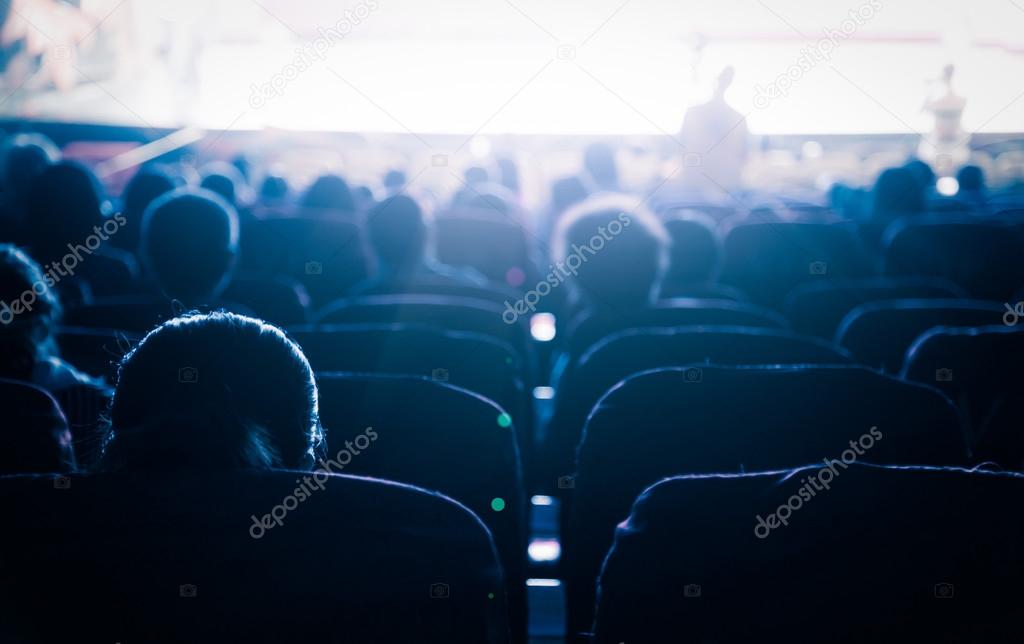 Cinema or theater in the auditorium,business background.