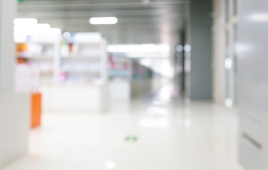 Aydınlık ve temiz kitabevi içinde arka plan.