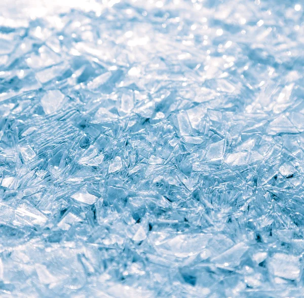 Primer plano de la superficie de hielo, fondo abstracto . —  Fotos de Stock