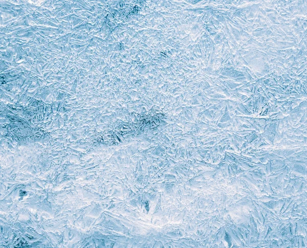Detail povrchu ledu, abstraktní pozadí. — Stock fotografie