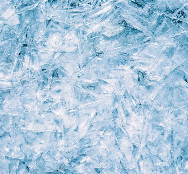 Primo piano della superficie di ghiaccio, sfondo astratto . — Foto Stock