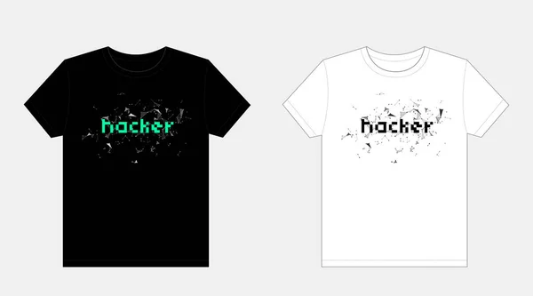 Shirt Design Vektordatei Druckbar — Stockvektor