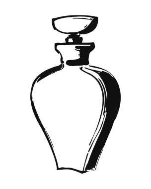 Zarif, lüks bir parfüm şişesi. Zarif bir şapka ve kaliteli parfüm paketleme için sofistike bir tasarım. Güzelce hazırlanmış cam konteynırlar rafine kalitede vitrinler, kaliteli kokulu parfümler ve lüks mallar için mükemmel, özü somutlaştıran