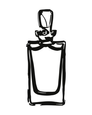 Zarif lüks parfüm şişesi tasarımı tasarımı. Entelektüel parfüm ambalajı sergileniyor. Basit, minimalist ve şık, bu şişe lüks kozmetik ürünleri ve güzellik ürünleri için mükemmel, onu ideal bir hediye ya da ona değer veren herkes için aksesuar yapıyor.