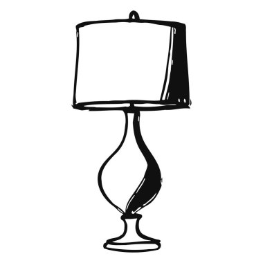 Basit ama güzel bir abajur içeren klasik bir tasarım içeren zarif bir masa lambası. Basit bir çizim lambanın zarif çizgilerini ve klasik tarzını vurguluyor. Bu da onu zamansız bir parça yapıyor. Klasik lamba tasarımı ev dekorasyonu için mükemmeldir.