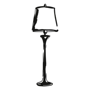 Basit bir masa lambası çizimi, ev dekorasyonu ve iç dekorasyon için minimalist bir tasarım sergiliyor. Zarif ve klasik, bu lamba her odaya sıcaklık ve rahatlık katar, huzurlu ve huzurlu bir ortam yaratır. Rahatlamak için mükemmel.