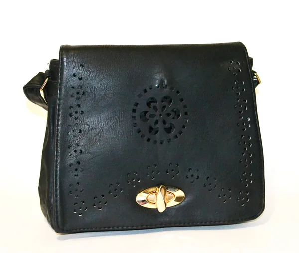 Black female bag — Stock Photo, Image