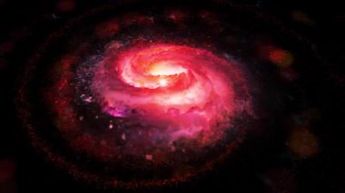 Parlak, sarmal bir galaksi uzayda döner, plazma, enerji ve ışıkla oynar. Bu animasyonu bazı astrolojik ve kozmik projelerinizde kullanabilirsiniz, ya da arka plan olarak kullanabilirsiniz..