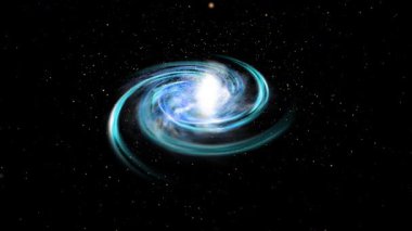 Parlak, sarmal bir galaksi uzayda döner, plazma, enerji ve ışıkla oynar. Bu animasyonu bazı astrolojik ve kozmik projelerinizde kullanabilirsiniz, ya da arka plan olarak kullanabilirsiniz..