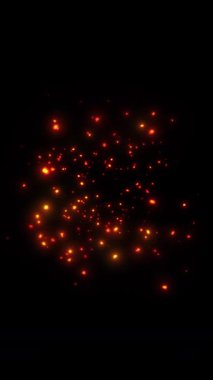 Parlak, sihirli bir parlama. Unutulmaz duyguların havai fişek gösterisi..