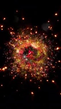 Parlak, sihirli bir parlama. Unutulmaz duyguların havai fişek gösterisi..