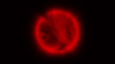 Etrafı enerji dalgalarıyla çevrili küresel bir madde. Bu video, bilim kurgu sahnelerini, teknoloji temalı sunumları veya enerjik ve görsel olarak çarpıcı bir soyut arkaplan gerektiren herhangi bir projeyi geliştirmek için mükemmeldir..