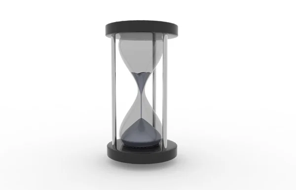 Gray sand clock — Stock Photo, Image