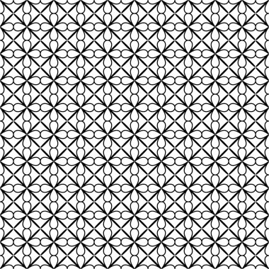 Çiçek ve çizgi geometrik seamless modeli 8.03