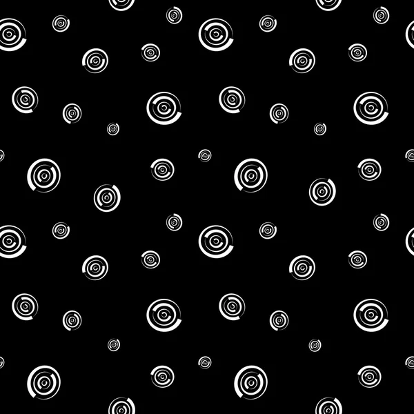 Polka dot Chaotic seamless pattern 33.06 — стоковый вектор