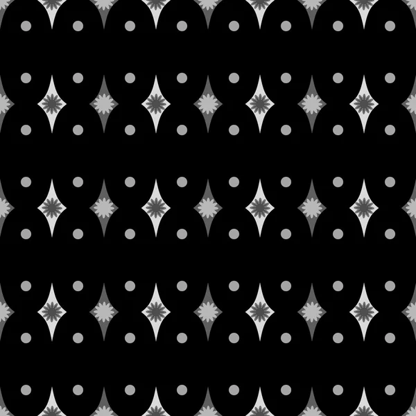 마름모와 물방울 형상 원활한 패턴 60.06 — 스톡 벡터