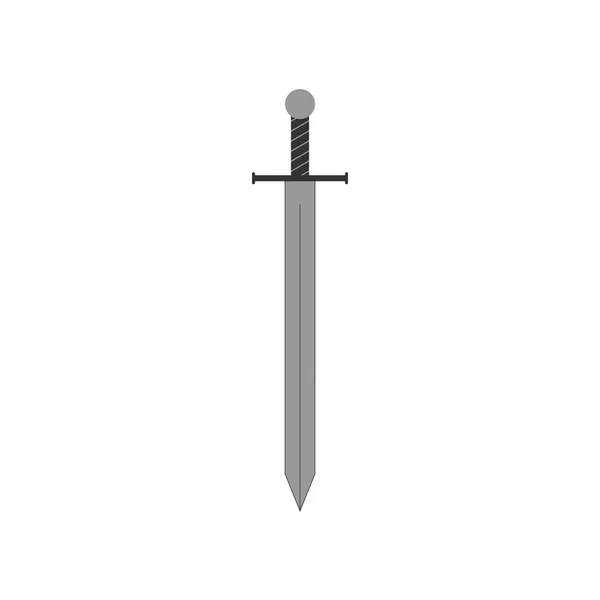 Espada de muestra plata 21.07 — Vector de stock