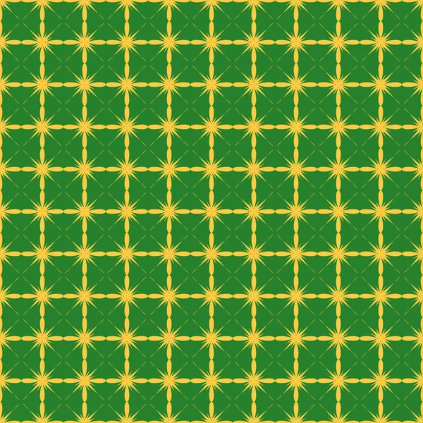 Stern und quadratische nahtlose Muster 10.07 — Stockvektor