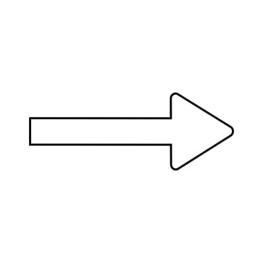 Beyaz ok işareti 10,08