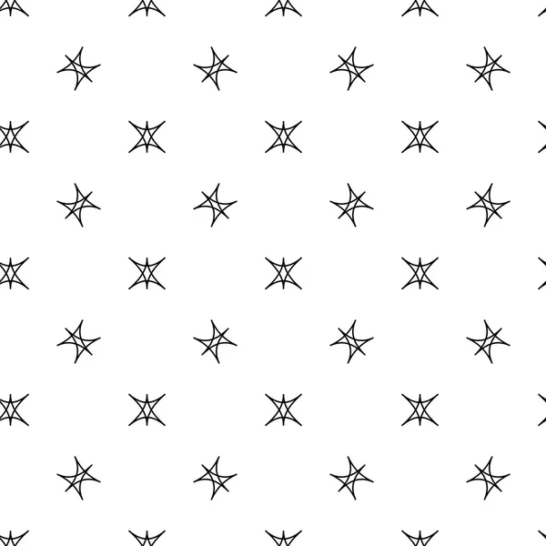Estrellas patrón sin costura geométrica 27.08 Ilustración de stock