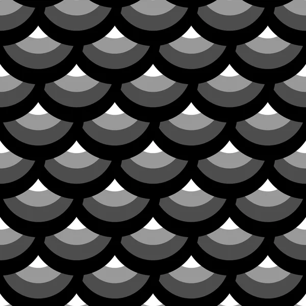 반원형 기하학적 원활한 패턴 38.09 — 스톡 벡터