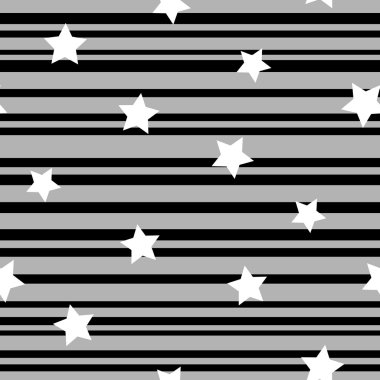 Çizgi ve yıldız dikişsiz desen 49,09