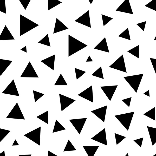 Треугольный хаотичный бесшовный рисунок 52.09 — стоковый вектор