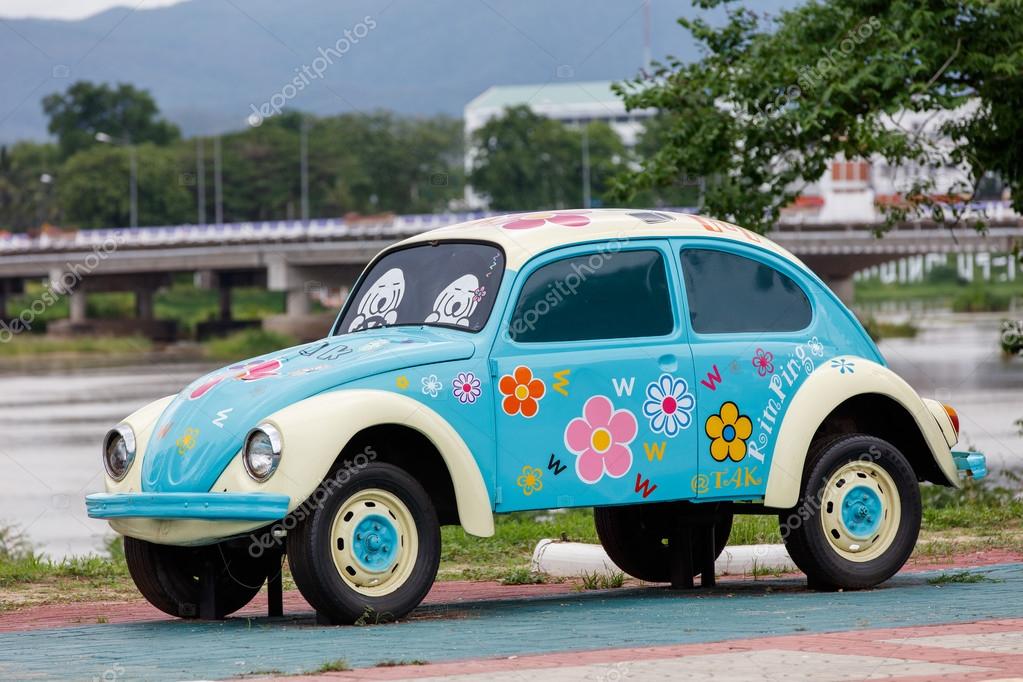 depositphotos_113090956 stock photo cute vw beetle car