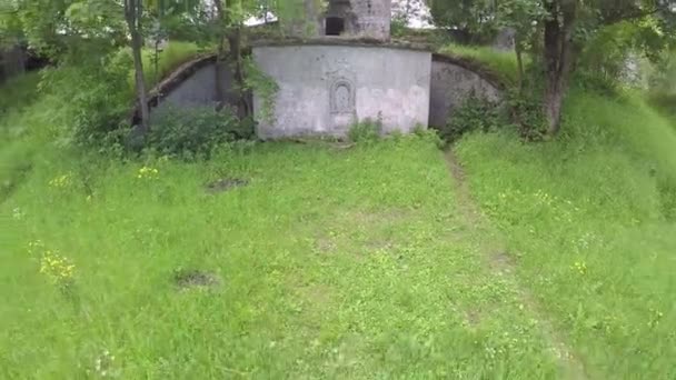 Fort Rif Tahkimatı Yüzyılda Inşa Edilmiş — Stok video